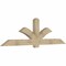 Ekena Millwork Redmond Rough Sawn Timber Gable Bracket, Douglas Fir, 96"W x 28"H x 4"D x 6"F, 7/12 Pitch GBW096X28X0406RED00RDF - alternate 5